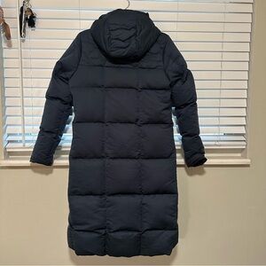 The North Face Black Hydrenalite City Long Parka Navy Blue